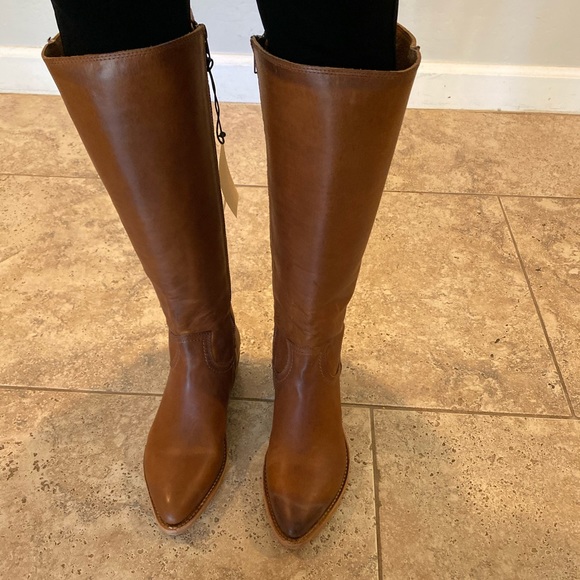 Frye Billy Inside Zip extended calf boots - Picture 2 of 8